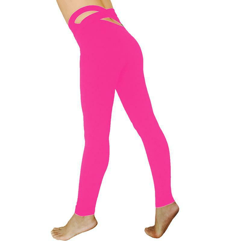 Sexy pantaloni Hip Push Up Leggings Per allenamento di Fitness Leggings A Vita alta delle donne