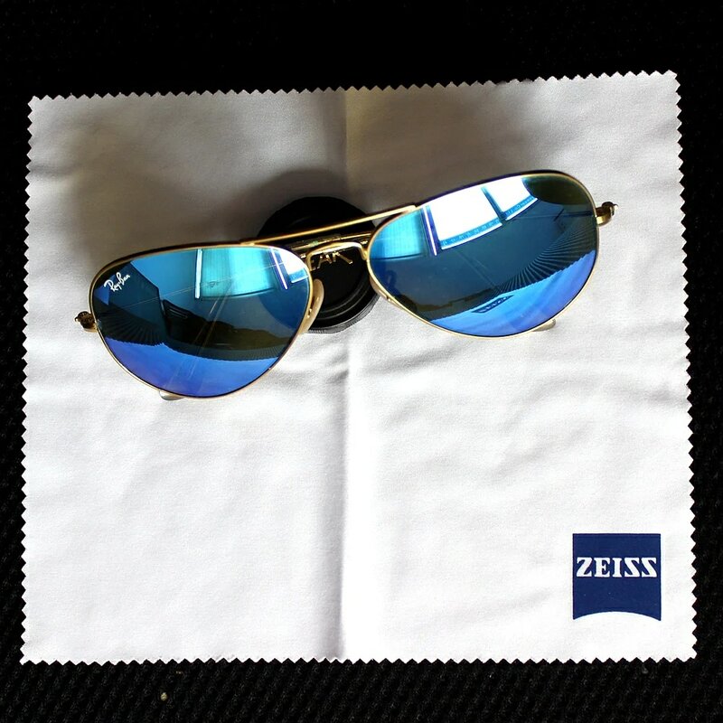 Zeiss Professional Microfiber Cloth for Lens Cleaning cloth Eyeglass Lens Sunglasses Camera Lens Cell Phone Laptop 12 counts