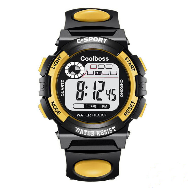 Luxury Brand Silicone Sports Digital LED Quartz Watch Men Boy Fashion Bracelet Wrist Watch Wristwatches Clock Relogio Masculino