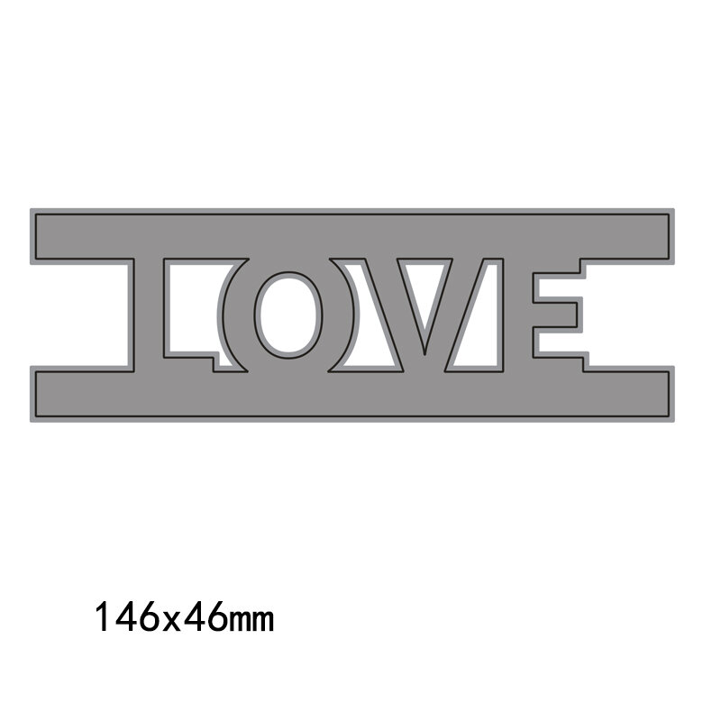 Пресс-формы новые формы счастливые буквы металлические высечки для рукоделия Скрапбукинг Фотоальбом фотобумага
