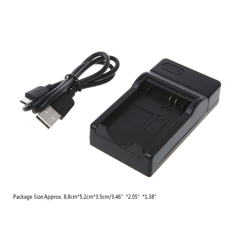 USB cargador de batería para Canon LP-E5 EOS 1000D 450D 500D beso F beso X2 Rebel Xsi