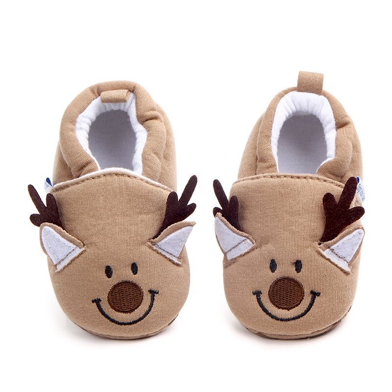 Bebê recém-nascido menina menino casa sapatos sola macia chinelos infantis berço sapatos moda dos desenhos animados primeiros caminhantes venda quente