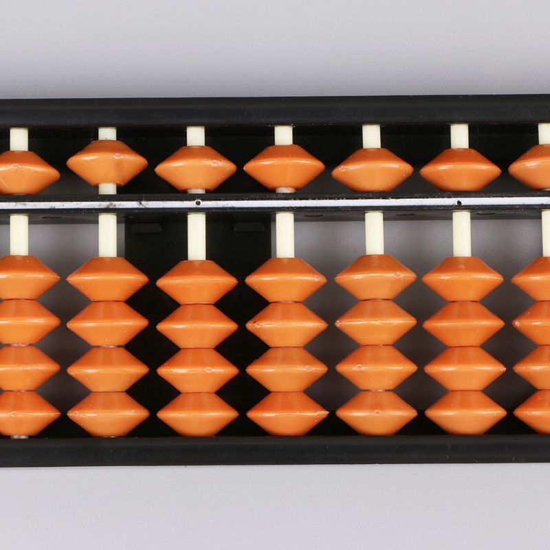 Noennam_zero canos de 17 dígitos, canos padrão abacus soroban, calculadora japonesa chinesa, ferramenta de contagem de matemática para iniciantes