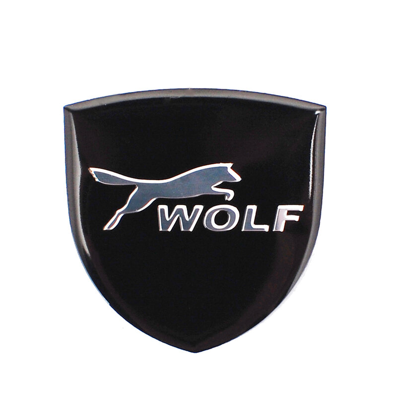 Auto Sticker Wolf Embleem Badge Voor Fiesta Focus 2 3 Ka Mondeo Ranger Mustang GT500 Kuga Ecosport Auto Exterieur Accessoires