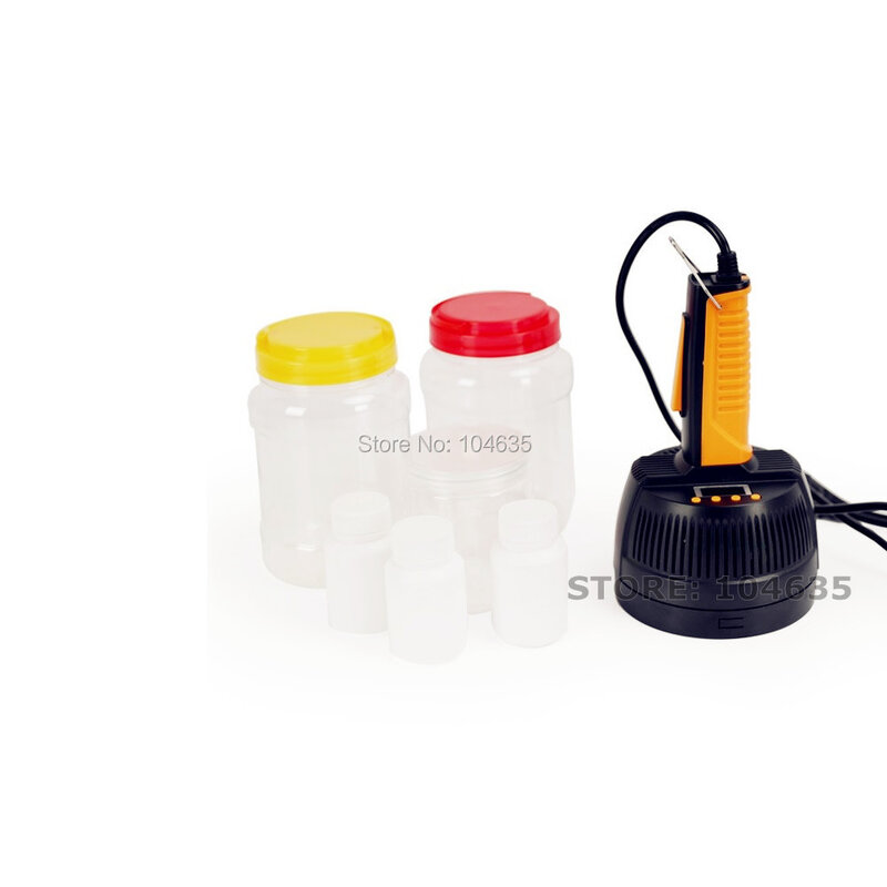 Aluminum Foil Medical Plastic Jar Bottle Capping Sealing Machine 20-100mm Electromagnetic Manual Induction Sealer Machines