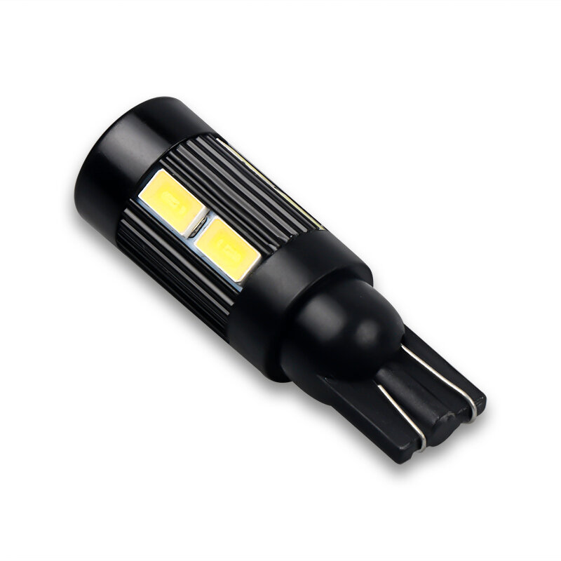 Ampoule Canbus LED T10 194 W5W 5630 SMD, 2 pièces, lumière blanche pour Parking, clignotant latéral, 12V