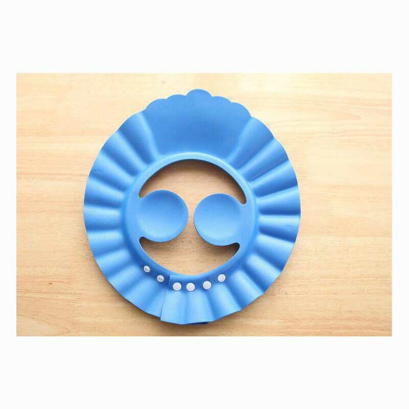 子供防水キャップ安全なベビーバスバイザー調整可能なアクセサリーバイザー入浴保護目耳pvcスーツ0-6子供