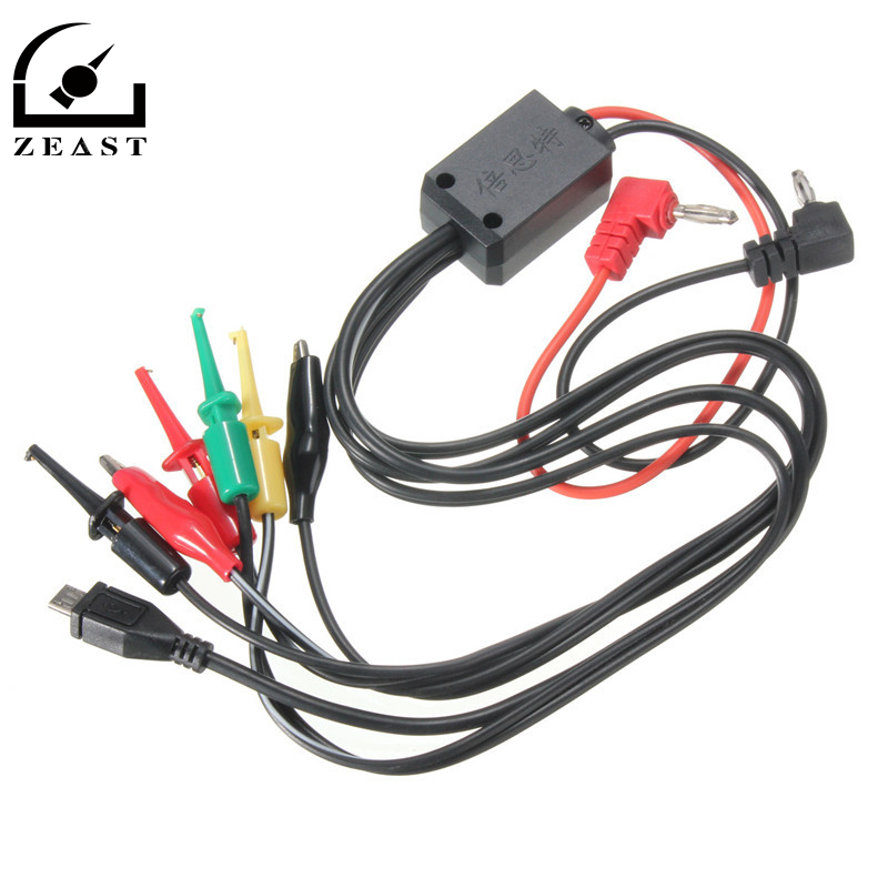 60CM Cniversal Digital Multimeter Test Leads With Alligator Clips Cable Single Hook / Test Hook / Hook Micro Wiring Interfaces