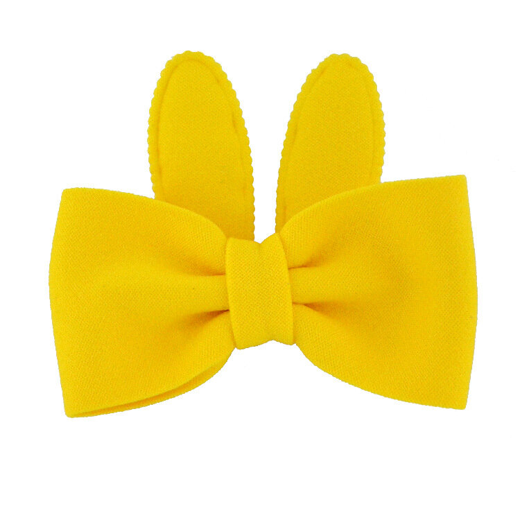 New 5pcs/lot Handmade Bow Three-dimensional Bunny Ears For Diy Headdress Clothing Shoes and Hats Accessories