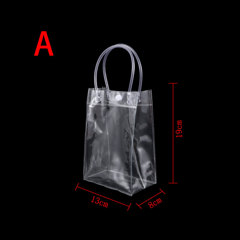 Bolso de mano de plástico transparente, bolsa de hombro, aprobado, ecológico, nuevo Material