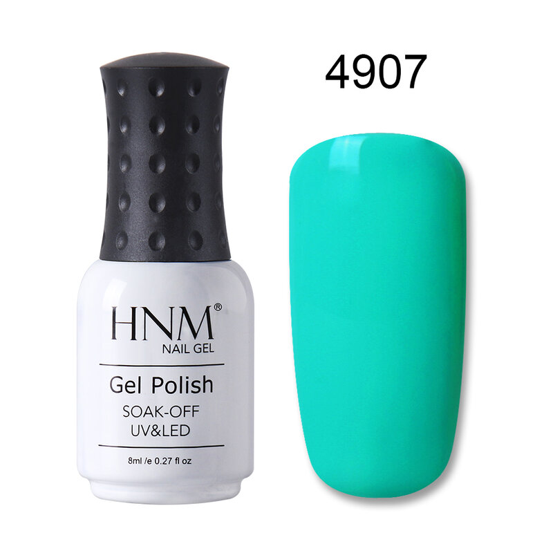 HNM 8ML Macaron UV Gel de uñas de larga duración Semi permanente laca de la suerte Gel esmalte de uñas híbrido barniz Gel gelpolaco polaco Gellak