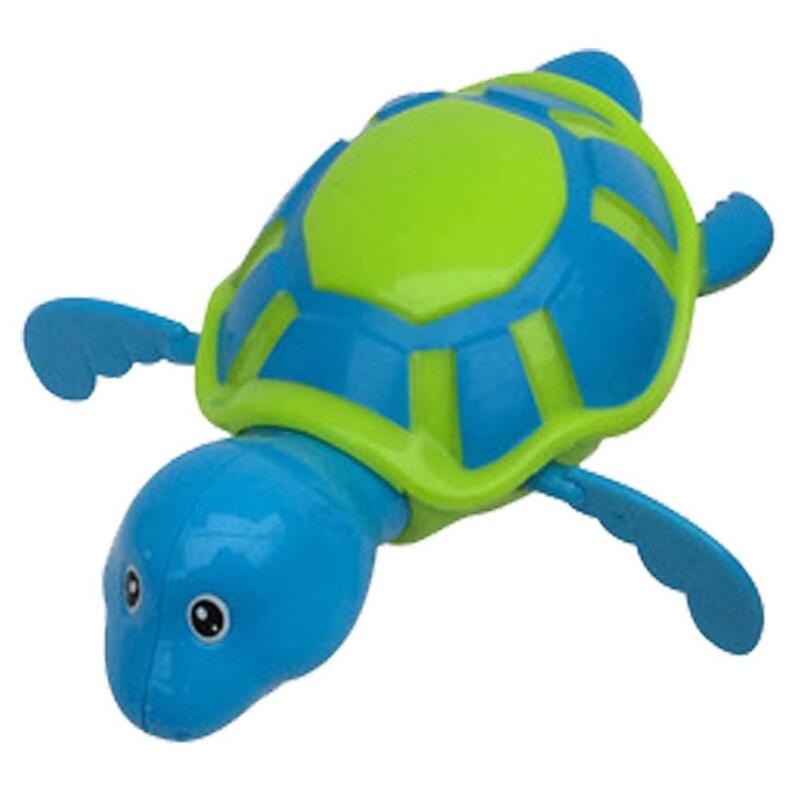 Żółw dziecięcy zabawka do kąpieli kreskówka żółw zwierzęcy klasyczne wodne zabawki pływać żółw zwinięty łańcuch mechaniczna zabawki plażowe dla dzieci