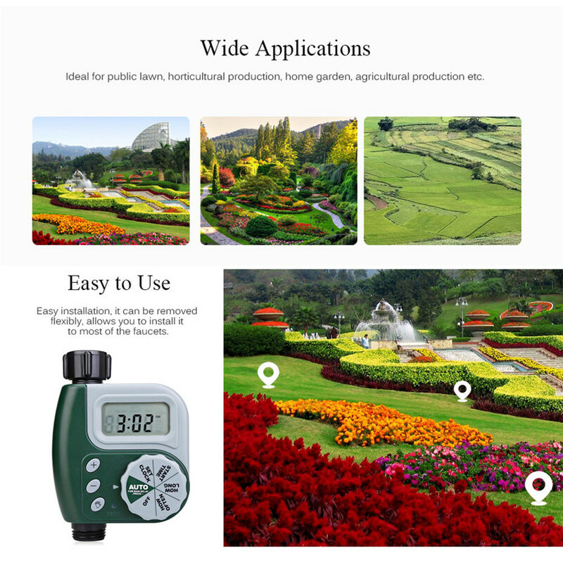 Nowy zegar podlewanie ogrodu automatyczny elektroniczny wodomierz domowy nawadnianie ogrodu wyłącznikiem czasowym System autoplay irrigator