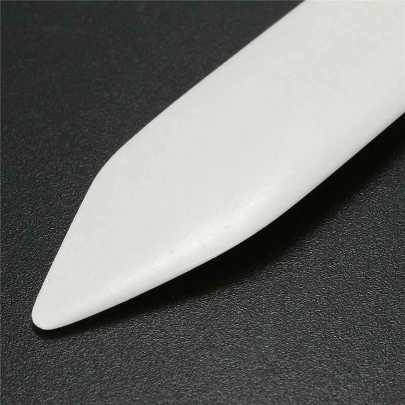 1PC przenośny naturalny Folder kości narzędzie do punktowania składane bigowania papieru rzemiosło skórzane dla Handmade narzędzie kaletnicze
