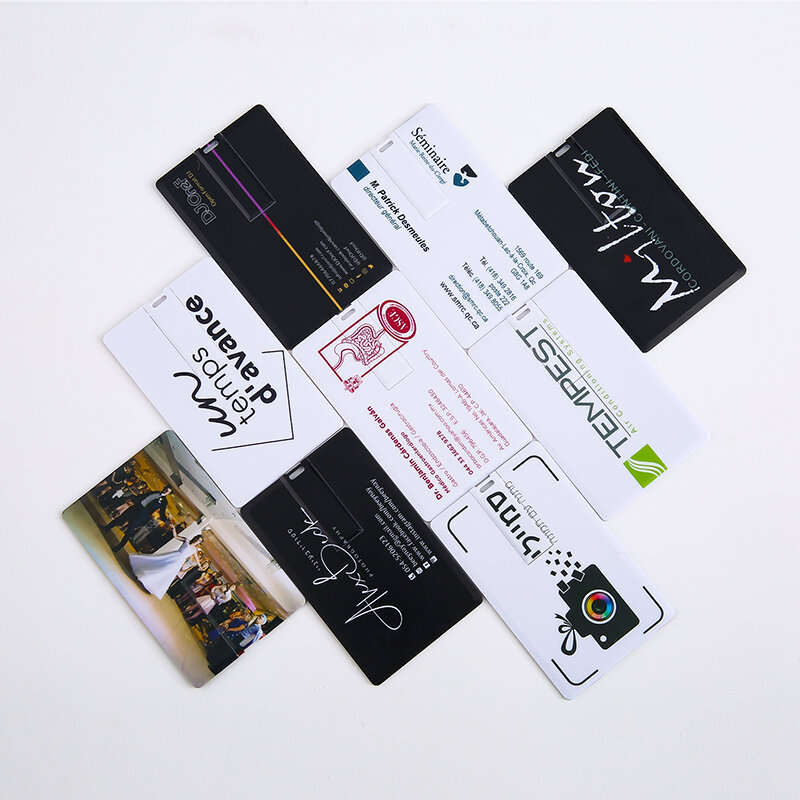 Niestandardowe logo 4gb karta kredytowa pamięć usb promocyjna wizytówka pamięć usb, 1gb do 16gb karta pamięć usb