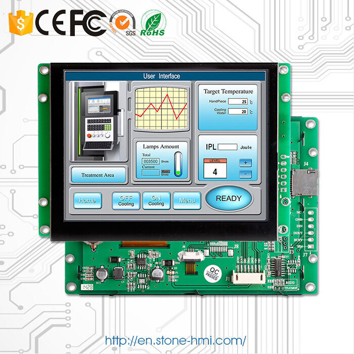 4.3 Inch Full Color LCD Touch Screen RS232 TTL Module