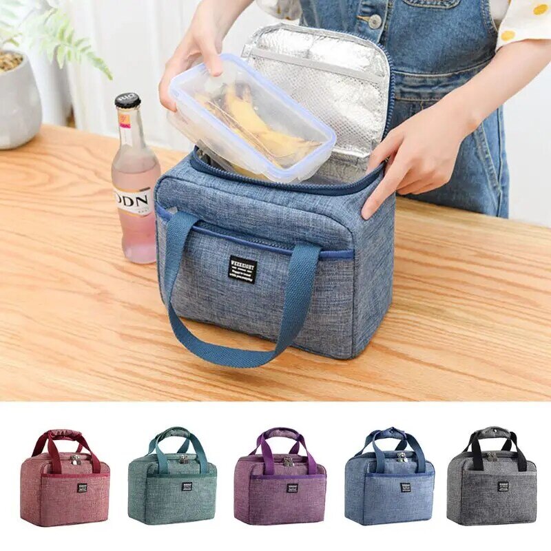 Портативная термоизолированная сумка для ланча, сумка-холодильник, сумочка унисекс, контейнер для ланча, 2019