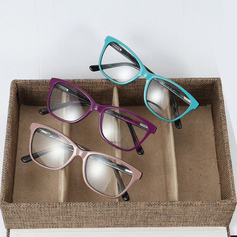 High Quality Acetate Glasses Frame Women Optical Prescription Eyeglasses frame Eyewear