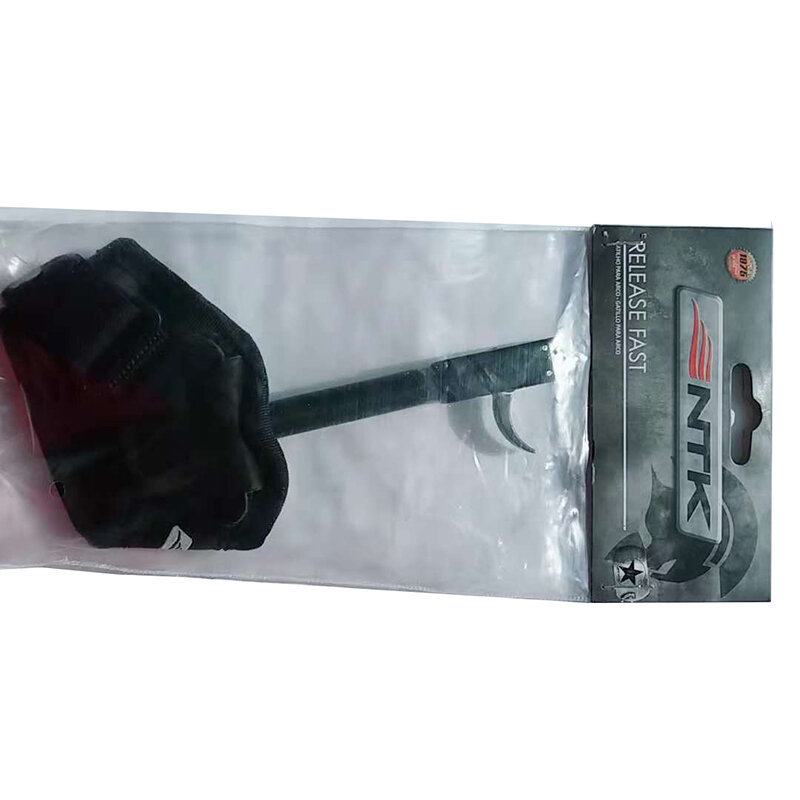 Linkboy tiro con arco de alta calidad de liberación de ayuda compuesto accesorios para lazos de rotación pinza cabeza negra tiro con arco caza