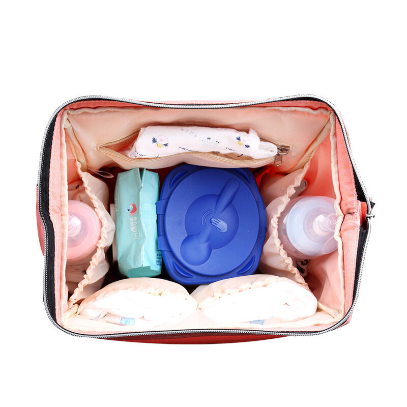 Вместительный дорожный рюкзак для мам, водонепроницаемая сумка для подгузников и Колясок для ухода за ребенком