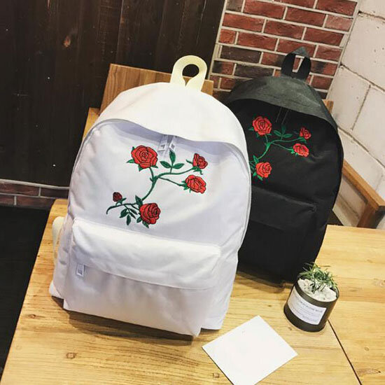 Mochila mochila mochila lona 1 pçs meninas bolsa mochila de viagem escolar moda ombro