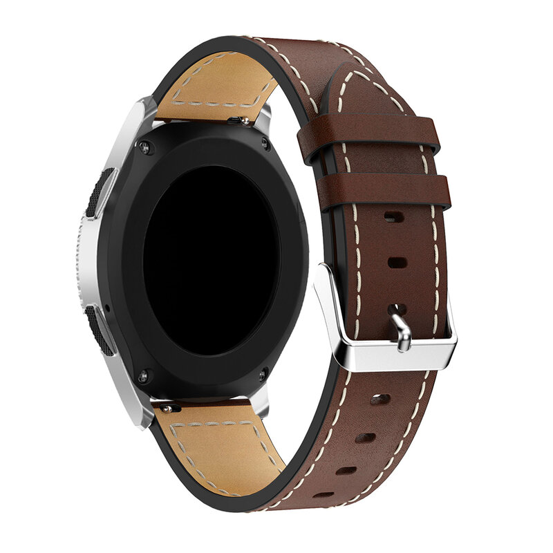 22 millimetri di business cinturino In Pelle Cinghia per Samsung Gear S3 braccialetto per huami amazfit stratos 2 2S braccialetto sostituire accessori