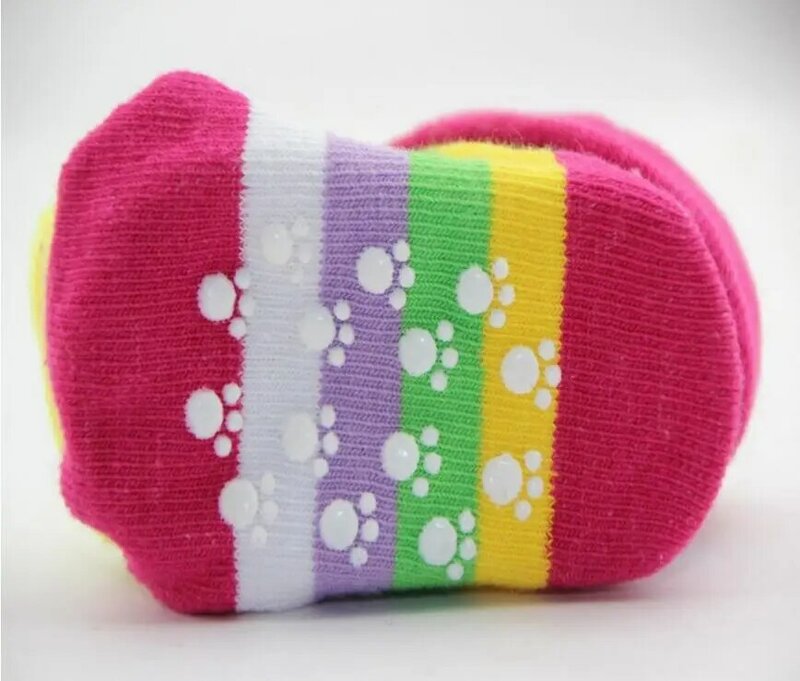 1 Paar Katoenen Baby Sokken Rubberen Anti Slip Jongen Meisje Floor Kids Peuters Herfst Lente Animal Pasgeboren Leuke Gift goedkope Stuff