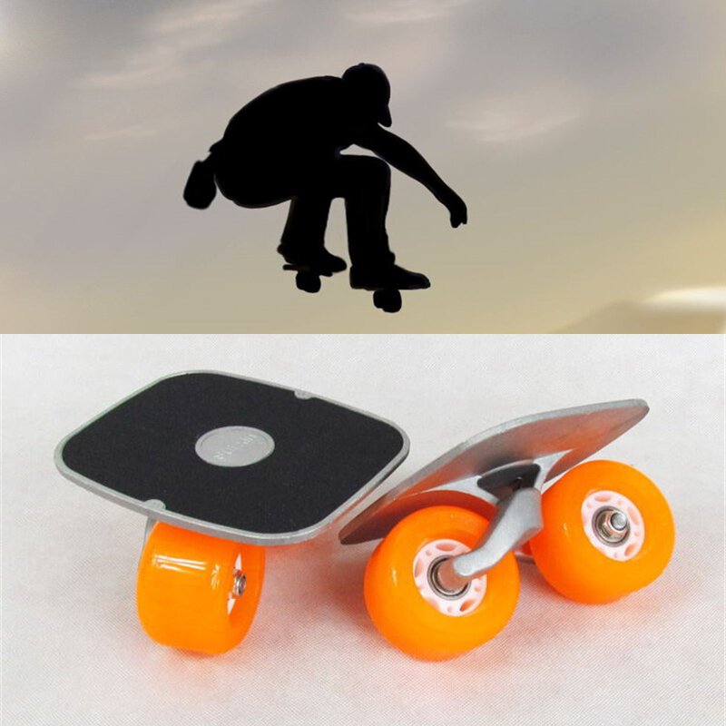 Prancha de tração portátil para skate e skate, prancha de derrapagem antiderrapante para esportes de trilha e patins