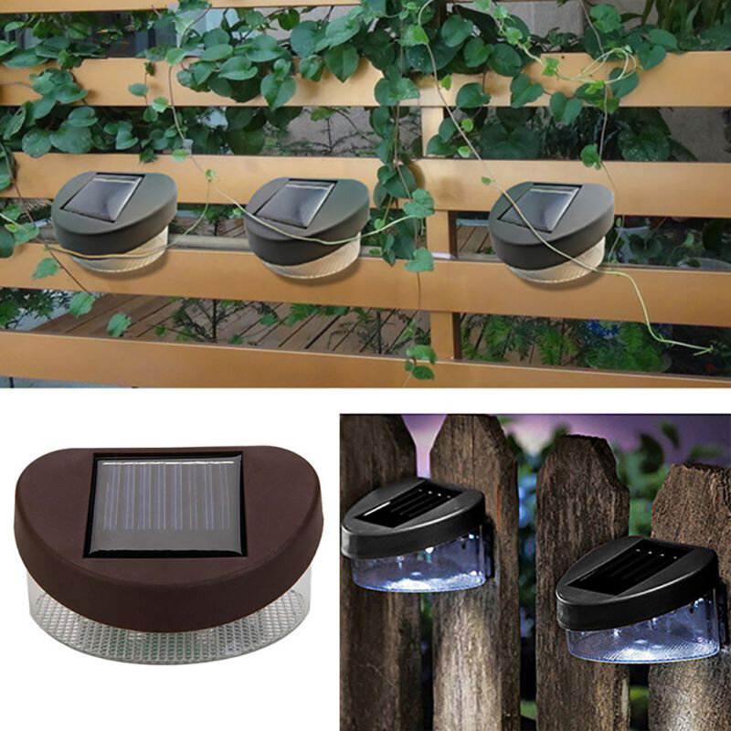 Luz Solar recargable con Sensor para exteriores, lámpara de calle para decoración de jardín y pared, superbrillante, 1 unidad