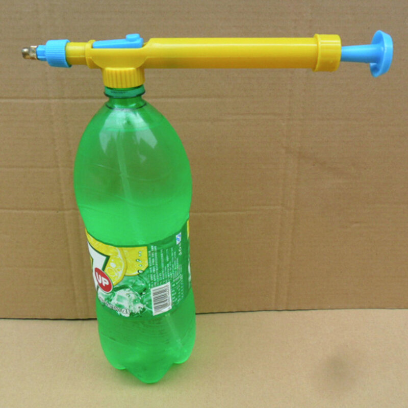 Mini botellas de zumo con interfaz de carro, cabezal rociador de pistola, presión de agua, plástico, rociador de pesticidas, 29x3x4cm