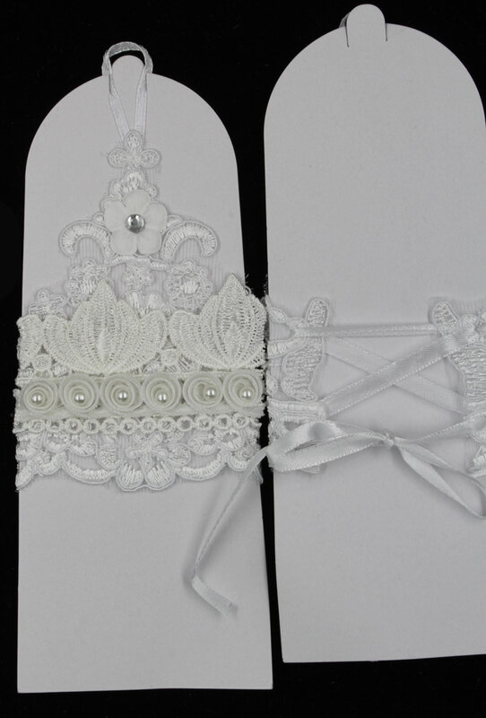 ZUOYITING-guantes de encaje de ganchillo para mujer, accesorio de boda, color blanco, corto, a la moda, 19