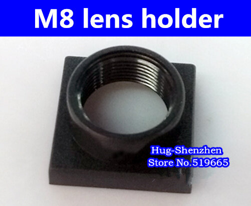 Suporte de lente m8, suporte de lente para montagem de lente de câmera de segurança ccd com 10 peças a 50 peças