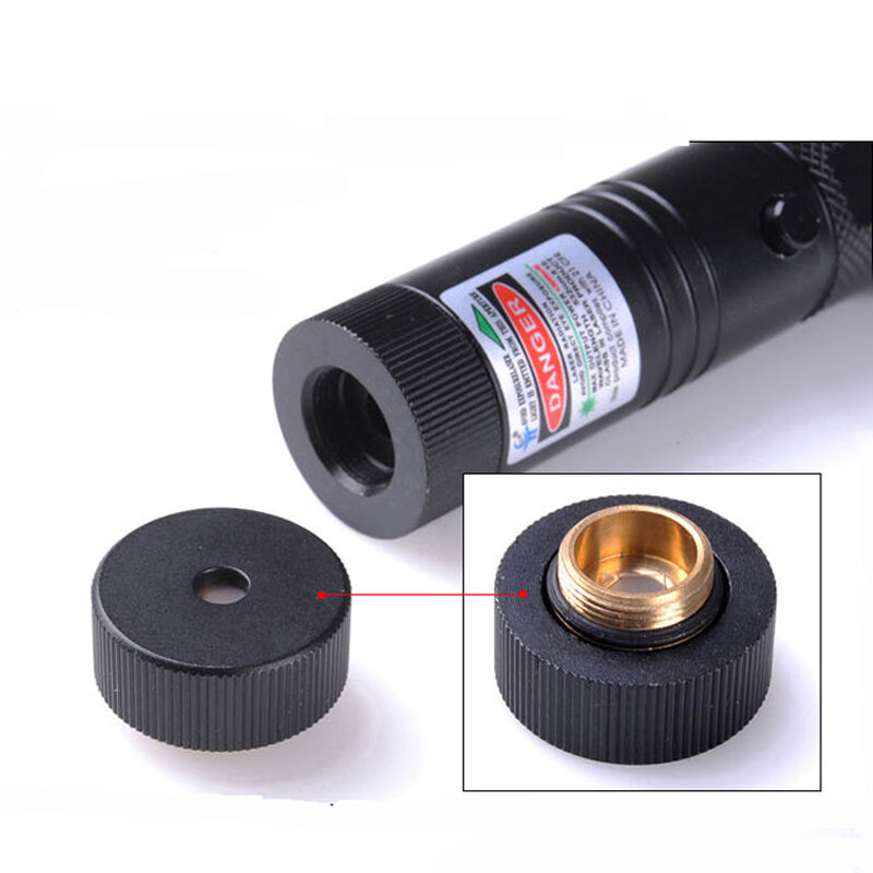 Hunting 10000m 532nm Green Laser Sight laser pointer hight Powerful Adjustable Focus Lazer with laser 303 no charger no Battery