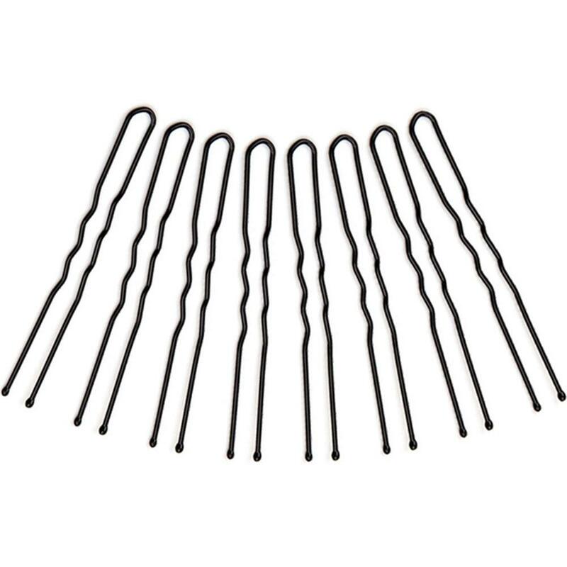100 pz/set donne signora capelli ondulati a forma di U Bobby Pin metallo Barrettes salone professionale clip di capelli e pin s strumenti per lo Styling dei capelli