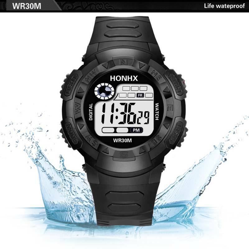 Fashion Digital Sports Smart Watch Water Resistant Outdoor Wearable Devices