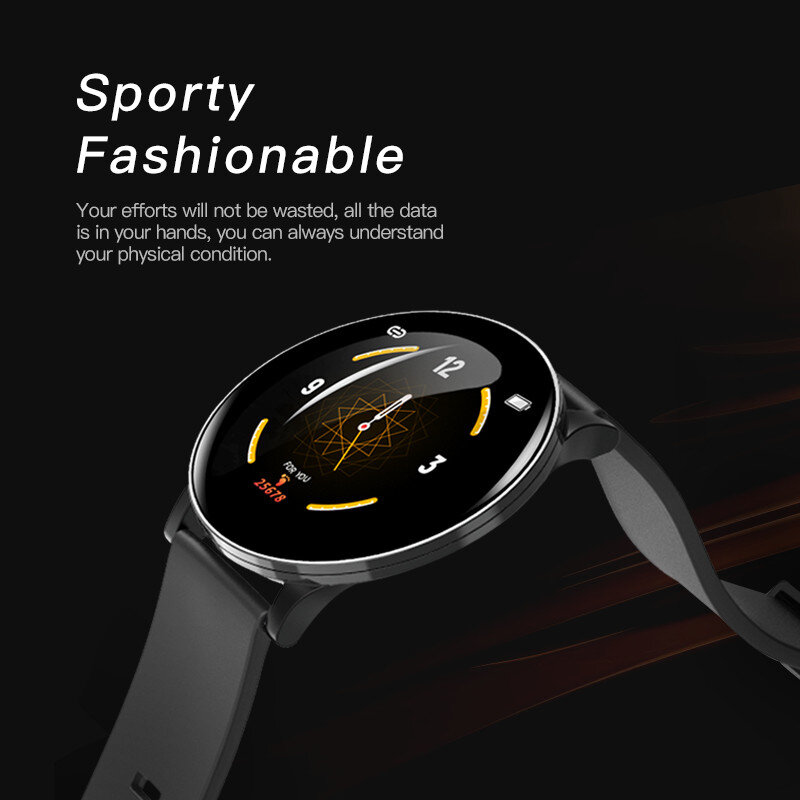 W8 Bluetooth reloj inteligente impermeable seguidor de actividad/deporte corazón Monitor de presión de la sangre de las mujeres de los hombres Smartwatch pk V11