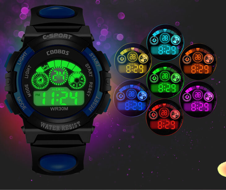 2020 Nieuwe Luxe Merk Siliconen Sport Digitale Led Quartz Horloge Mannen Jongen Gilr Vrouwen Mode Armband Horloges Klok