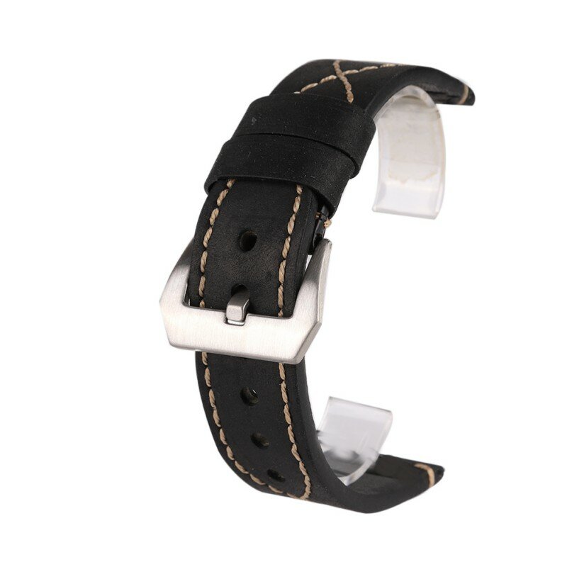 Ремешок для наручных часов, регулируемый кожаный браслет со штифтом и пряжкой, Сменные аксессуары для часов Samsung