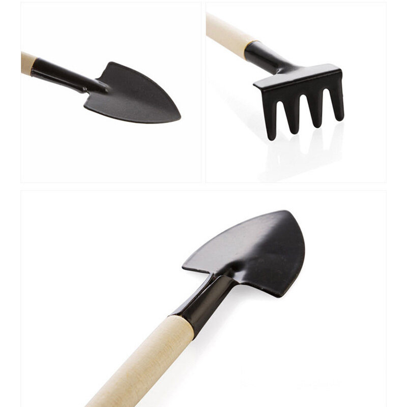 3 unids/set creativa herramientas de jardinería Mini maceta herramienta de plantación Bonsai de plántulas de plantación de aparato para el hogar jardinería herramientas para tienda de flores