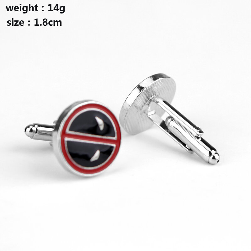 Ghostbusters Cufflinks Superhero Tie Clips For Men Party Shirt Jewelry