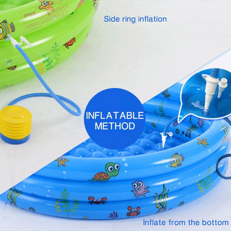 Crianças piscina inflável piscina ao ar livre piscina portátil água jogar crocks crianças piscina inflável do bebê piscinas de banho