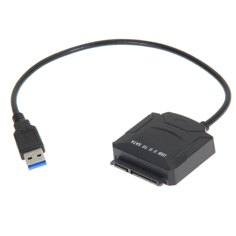 USB 3.0-SATA 어댑터 변환기 케이블, 2.5 인치 3.5 인치 HDD 하드 디스크 드라이브 노트북 하드 드라이브 SSD, windows, Mac, OS 용