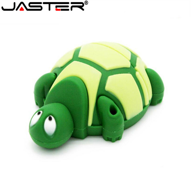 JASTER cute turtle usb 2.0 flash drive 4GB 8GB 16GB 32GB 64GB memory disk thumb drive pen
