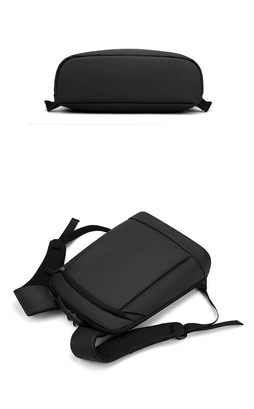 Ultra-thin shoulder laptop backpack 14-inch laptop bag unisex business office backpack thin backpack