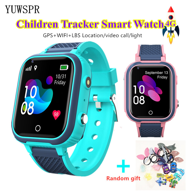 4G smartwatch per bambini supporto ebraico WhatsApp posizione GPS videochiamata impermeabile SOS Tracking orologio Smart Phone per bambini LT21