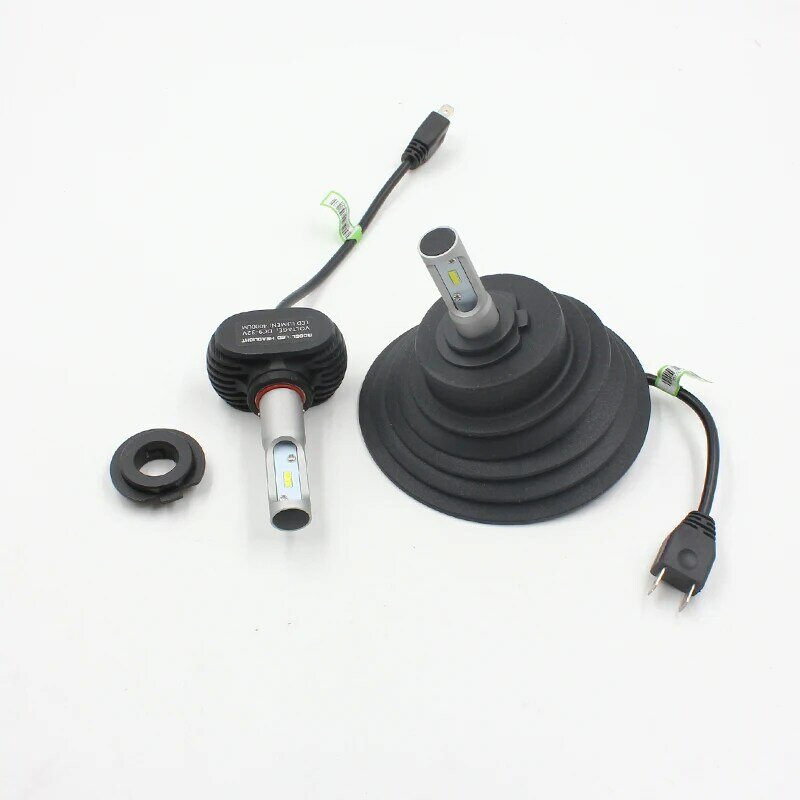 FSTUNING 1pc HID LED 헤드 라이트 커버 자동차 먼지 커버 H4 H7 H8 H9 H11 9005 9006 고무 방진 씰링 헤드 램프 커버