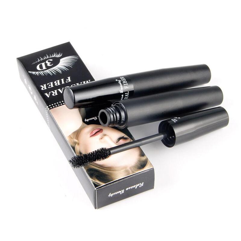 3D Mascara Combination Black Pipe Thick Curling Waterproof Lasting Not Smudged Sweat Proof Mascara Cosmetic