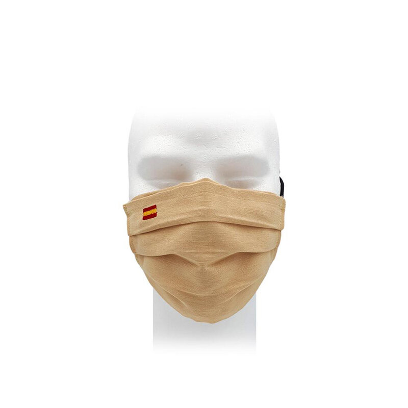 Masques faciaux réutilisables, drapeau espagnol, lavable, filtre, Cosplay, en tissu lavable, personnalisé