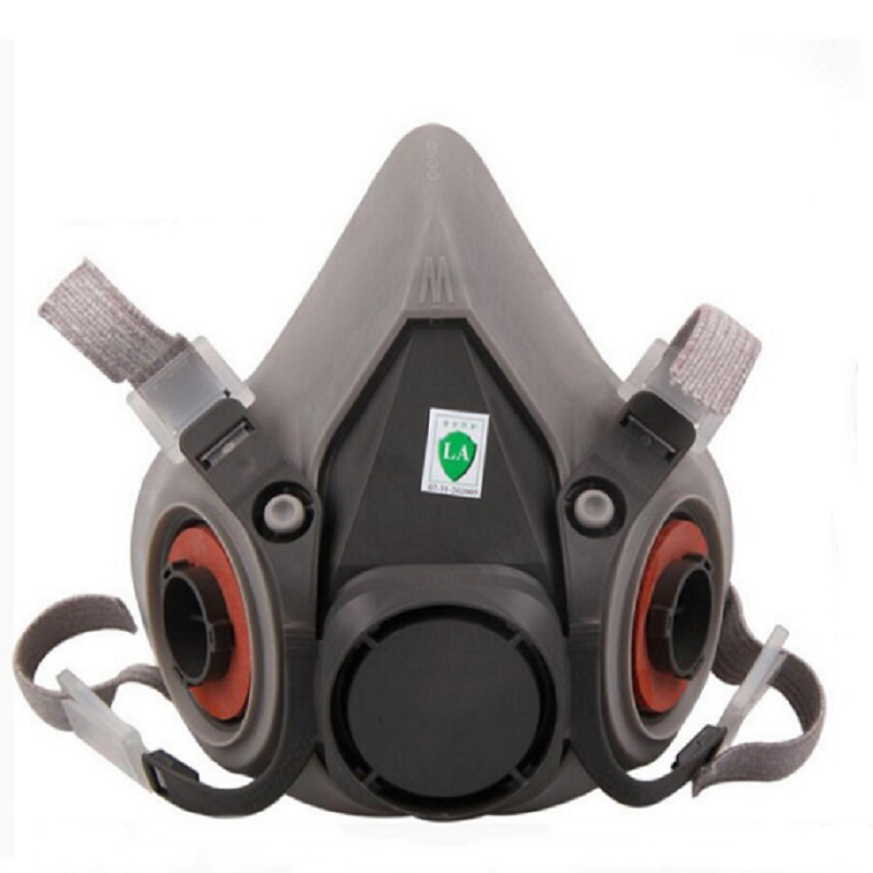 6200 respirador metade do gás máscara facial anti poeira pm2.5 poluição reutilizável partícula máscara protetora pintura pintura decoração