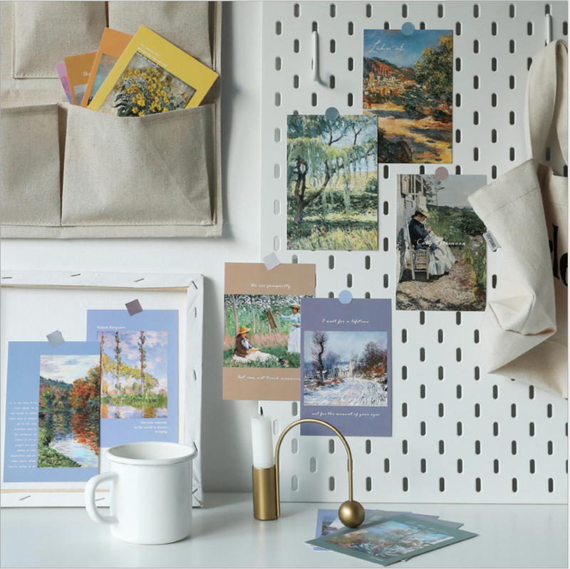Quadros decorativos estilo nórdico, 15 cartões de parede, cartões postais, para quarto, quadros de fotos, pintura e adesivos para parede